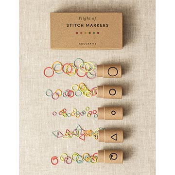 Cocoknits Flight of Stitch Markers-The Craftivist Atlanta