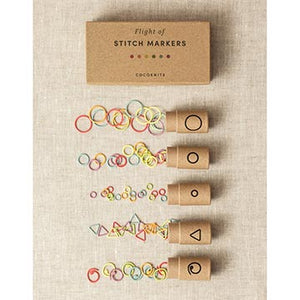 Cocoknits Flight of Stitch Markers-The Craftivist Atlanta