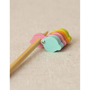 cocoknits needle gauge with knitting needles