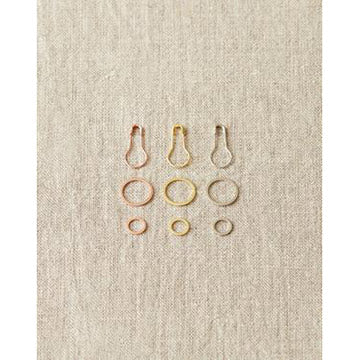 Cocoknits precious metal stitch markers