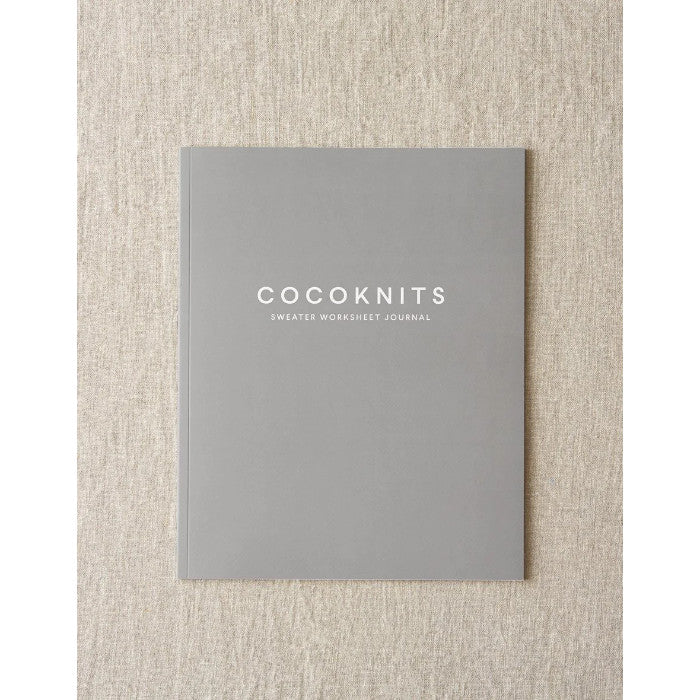 Cover of the Cocoknits Sweater Worksheet Journal