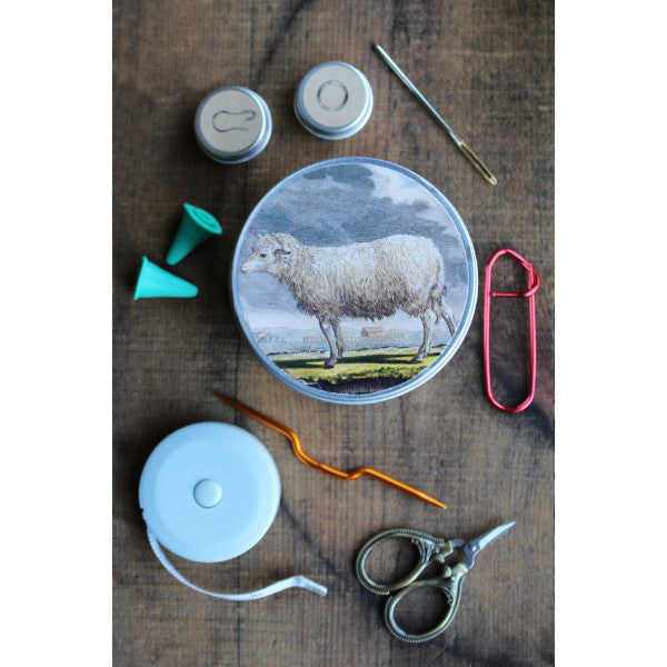 deluxe knit kit with measuring tape, scissors, stitch markers and more