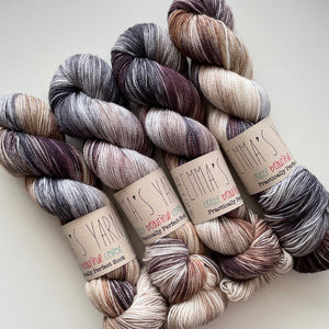 Emma's Yarn Practically Perfect Sock Yarn in Road Less Traveled