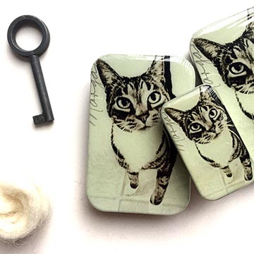 Cat Notions Tin (Large)-Cat-The Craftivist Atlanta