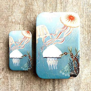 Jelly fish Notions Tin (Small)-Jelly fish-The Craftivist Atlanta