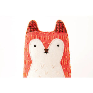 Fox Embroidery Sewing Kit