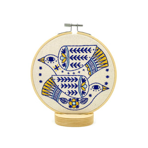 Turtle Doves Embroidery Kit