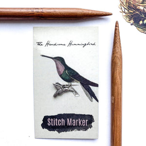 hummingbird stitch marker