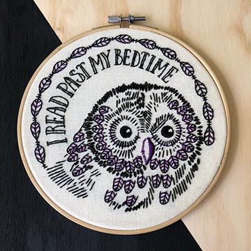 Owl Embroidery Kit