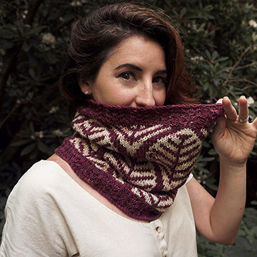 Foliole Cowl by Christina Danaee-The Craftivist Atlanta