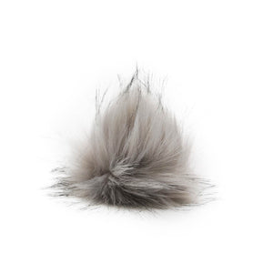 Faux fur pom pom sugar glider