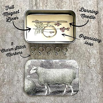 Leicester Ram Knitting Notions Knit Kit-The Craftivist Atlanta