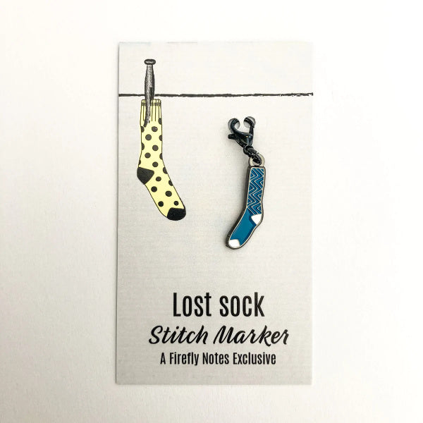 Lost sock progress keeper blue