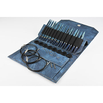Lykke Indigo 5" Interchangeable Circular Needle Set-The Craftivist Atlanta