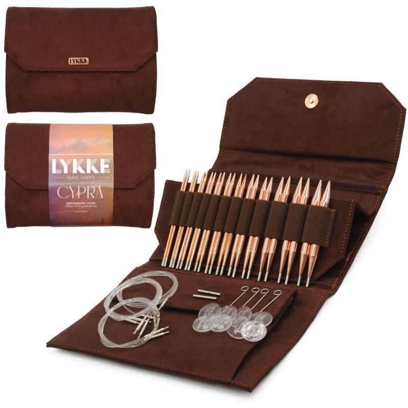 Lykke Cypra interchangeable copper needles