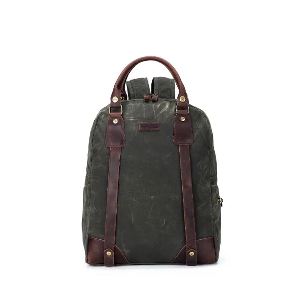Della Q Makers Backpack in olive