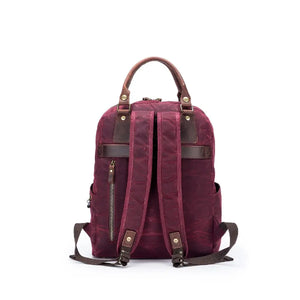 Della Q Makers Backpack view from the back