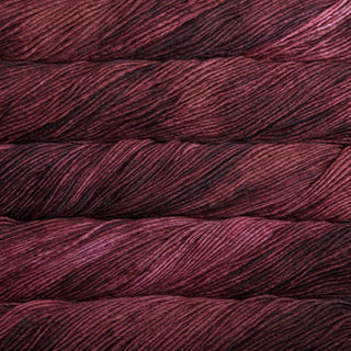 Malabrigo Worsted yarn in Burgundy