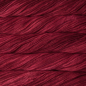 Malabrigo Worsted yarn in Ravelry Red