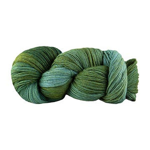 a skein of Manos Fino yarn in Tincture