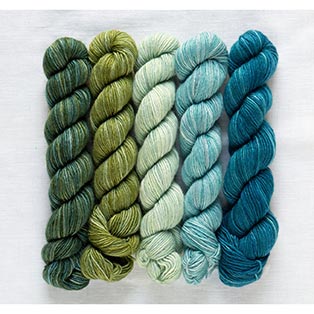 Manos del Uruguay Fino Mini Skein Set Flora