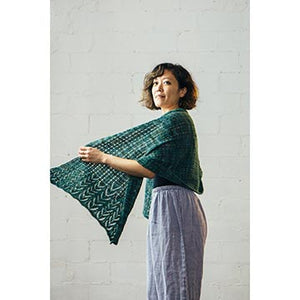 woman wearing the Ombu stole