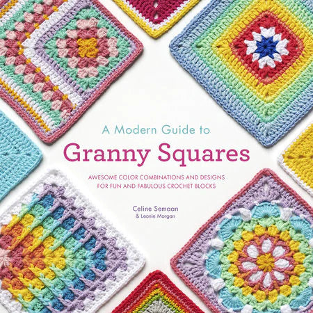 cover of book on granny squares