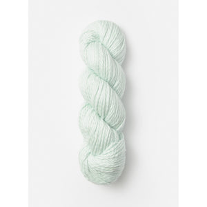 Blue Sky Fibers organic cotton worsted yarn in buttermint