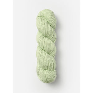 Blue Sky Fibers organic cotton worsted yarn in honeydew