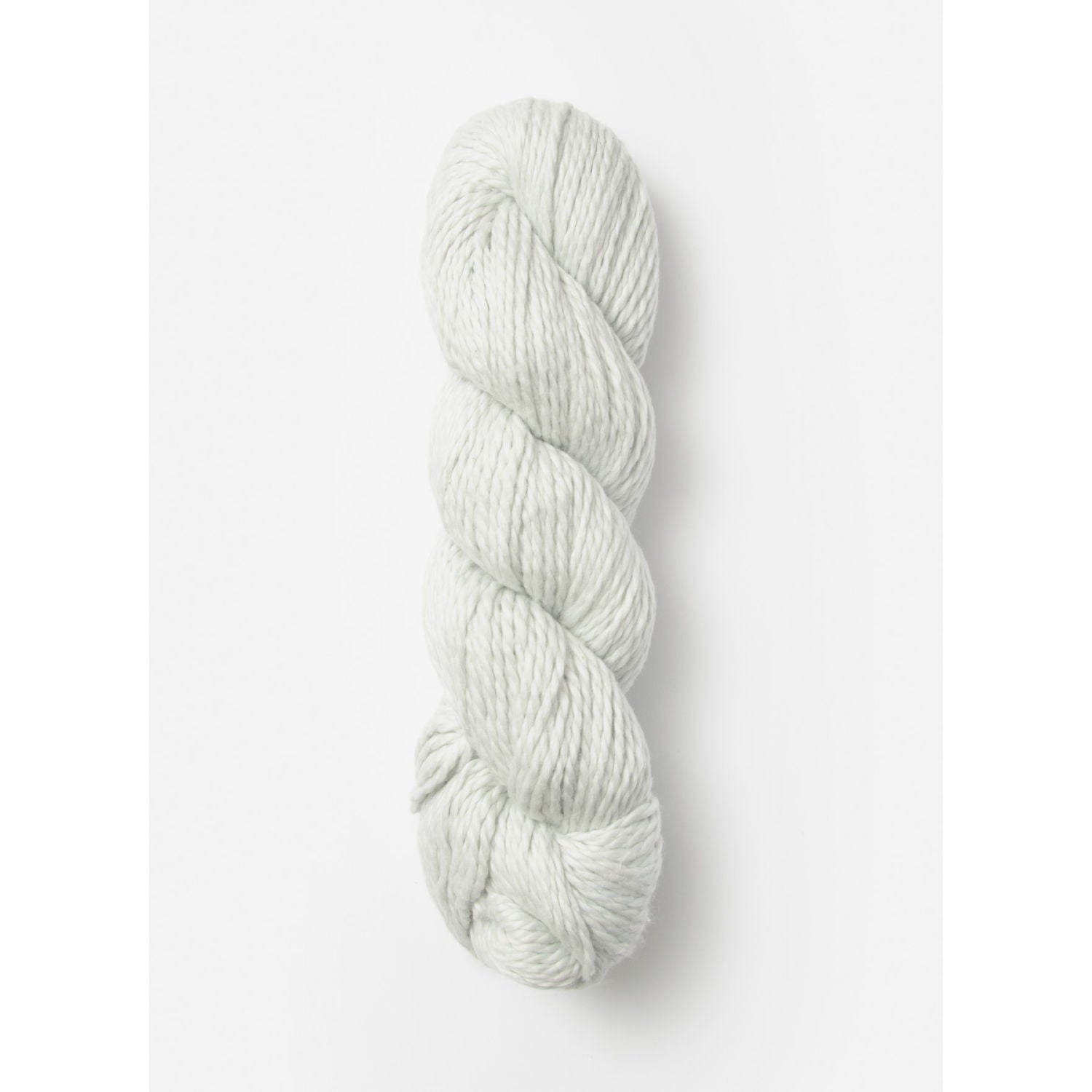 Blue Sky Fibers organic cotton worsted yarn in iceburg
