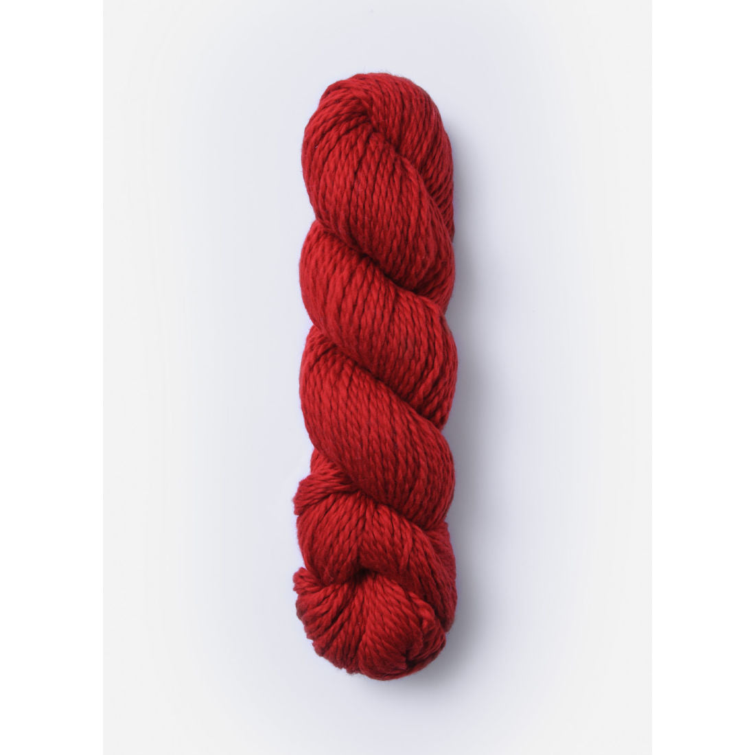 Blue Sky Fibers organic cotton worsted yarn in true red