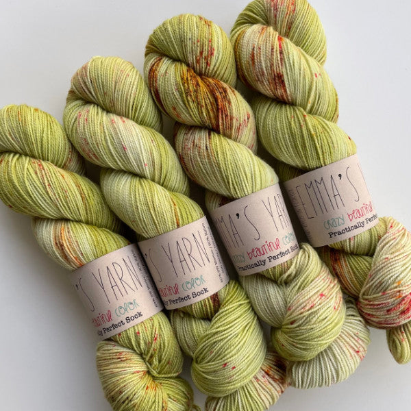 Practically Perfect Sock yarn in Best Buds