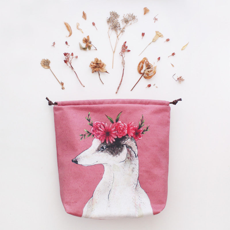 Rosie the Dog project bag
