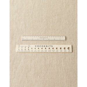 Cocoknits Ruler and Gauge set