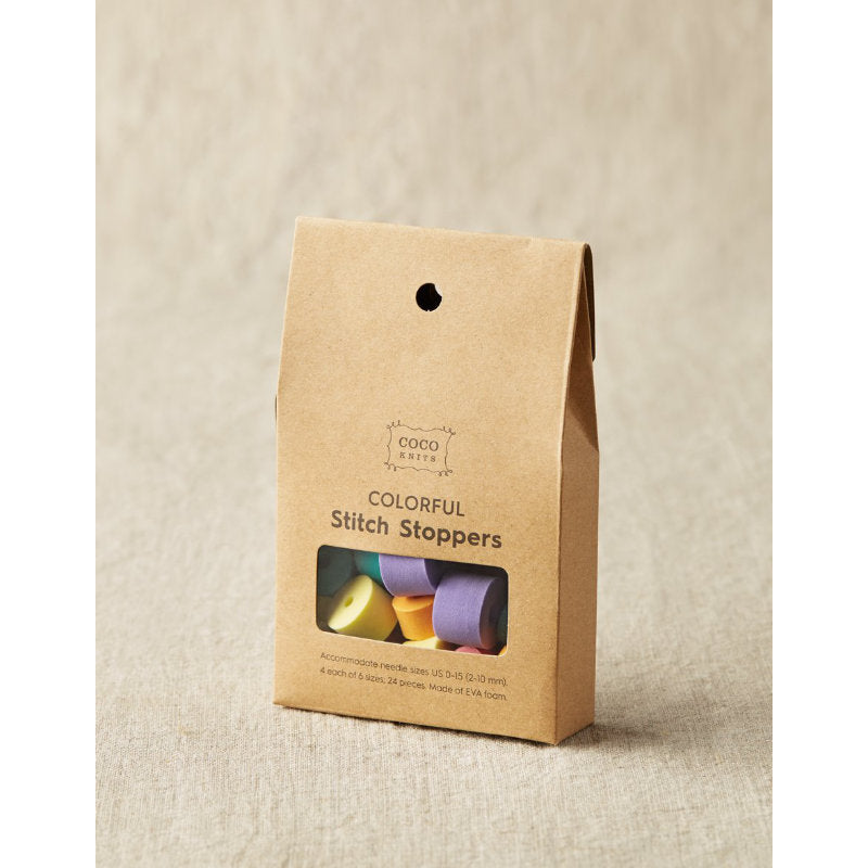 cocoknits colorful stitch markers in package
