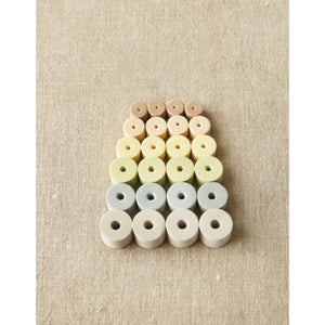 Cocoknits Stitch stoppers in earth tones