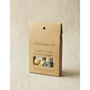 Cocoknits Stitch Stoppers in earth tones in packaging