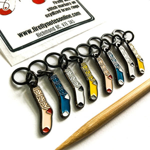 socks stitch markers 