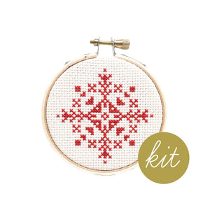 Snowflake Cross Stitch Kit