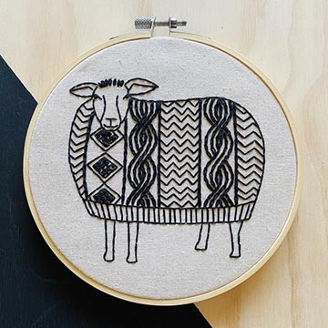 Sweater Weather Embroidery Kit