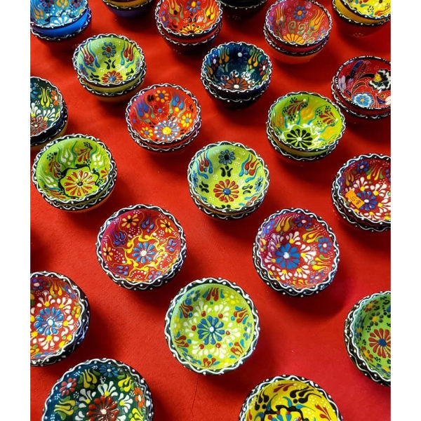 Handpainted ceramic bowls