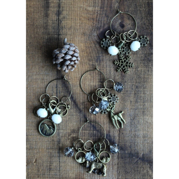Winter Forest Stitch Markers