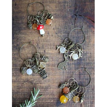 Woodland Stitch Markers-The Craftivist Atlanta
