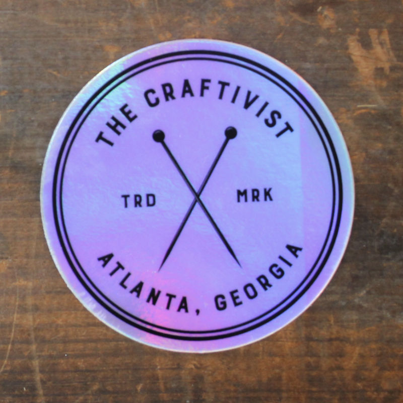 Craftivist Sticker