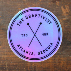 Craftivist Sticker