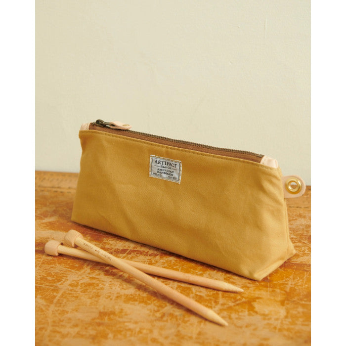 Artifact Bags Knitting pouch regular tan