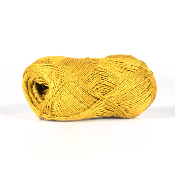 BC Garn Lino linen yarn in curry