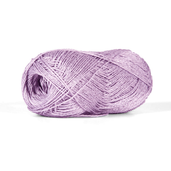 BC Garn Lino linen yarn in lilac