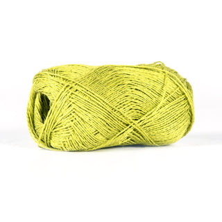 BC Garn Lino linen yarn in lime