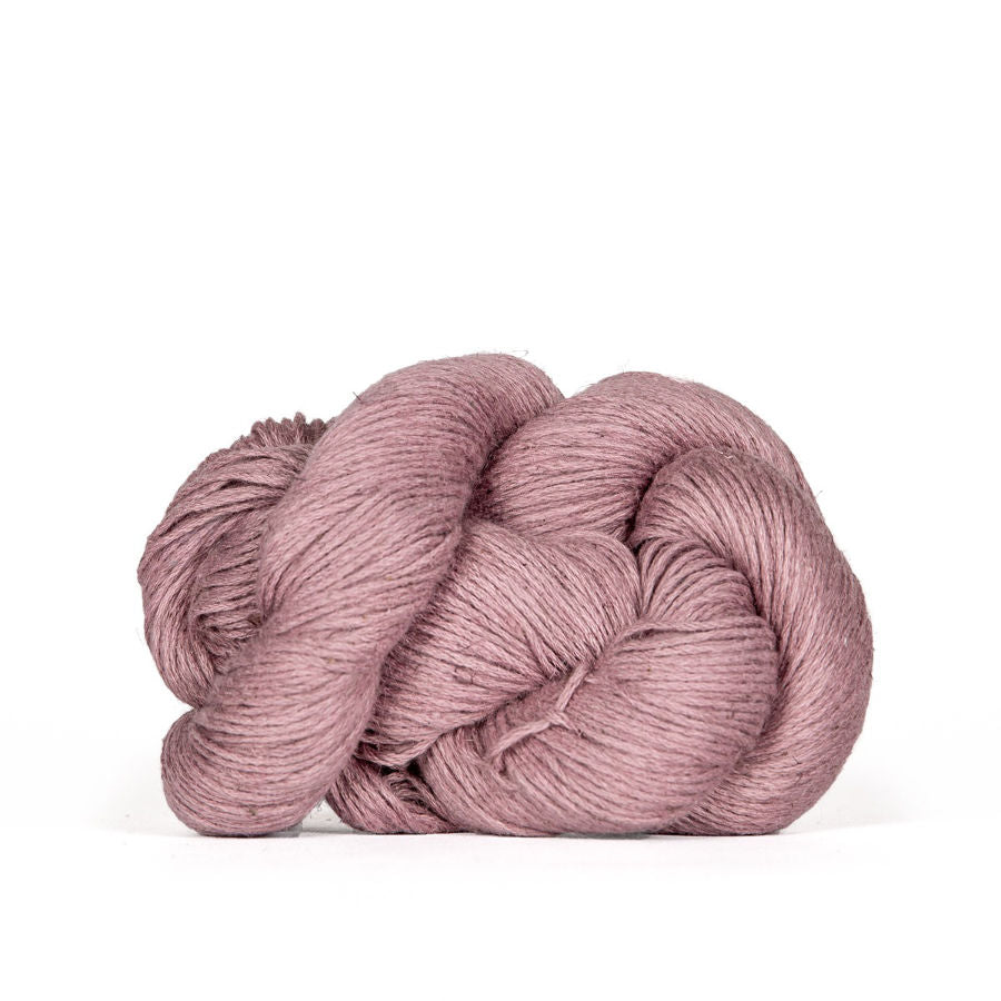 Kelbourne Woolens Mojave yarn in mauve